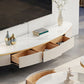 Modern TV Console Stone Media Console TV Stand with 3 Drawers Clearhalo 'furn' 'furn_tv_stands_entertainment_centers' 'Furniture' 'Living Room Furniture' 'TV Stands & Entertainment Centers' 'TV Stands & Media Storage Furniture' 'tv_stands_entertainment_centers' 1200x1200_39d6890c-b6af-4784-ab37-988d5f82ef55