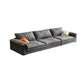 Modern Cushion Back Grey Sectionals 33'"  Pillow Top Arm Sectionals