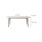 Traditional Luxury Rectangle Dining Table Stone Top Table for Home Clearhalo 'Dining Tables & Seating' 'Dining Tables' 'dining_table' 'furn' 'furn_dining_table' 'Furniture' 'Kitchen & Dining Furniture' 1200x1200_39d7b8f6-b647-422b-ae0a-55cc648cc1d2