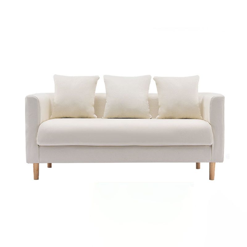 Sofa with 3 Pillows 3 Seater Polish Finish Seating for Bonus Room Clearhalo 'Furniture' 'furniture_sofas' 'kitchen' 'kitchen_sofas' 'Living Room Furniture' 'Sofa' 'sofas' 1200x1200_39d88c7f-fd88-4050-91c9-23ed9076022a