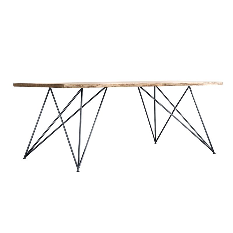 Rectangle Shape Luxury Dining Table Solid Wood Fixed Table for Restaurant Clearhalo ' dining_table' 'Dining Tables & Seating' 'Dining Tables' 'furn' 'furn_dining_table' 'Furniture' 'furniture_dining_table' 'Kitchen & Dining Furniture' 'kitchen&dining_furn' 'kitchen' 'kitchen_dining_table' 1200x1200_39decd01-0512-43c4-a953-1caf1223b1e8