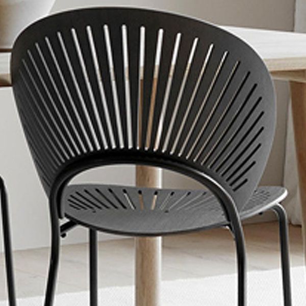 Metal Dining Room Chair Open Back Dining Side Black and Silver Chair Clearhalo 'Dining Chairs' 'Dining Tables & Seating' 'dining_chair' 'furn' 'furn_dining_chair' 'Furniture' 'furniture_dining_chair' 'Kitchen & Dining Furniture' 1200x1200_39e1f5f8-c3a3-4c63-95f0-47abcc4734c6