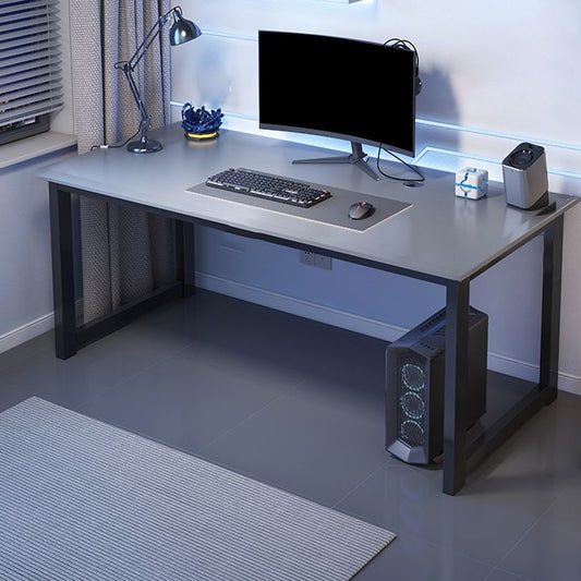 23,4 inch W Modern Office Desk Fabricage Wood Rectangle Computer Desk