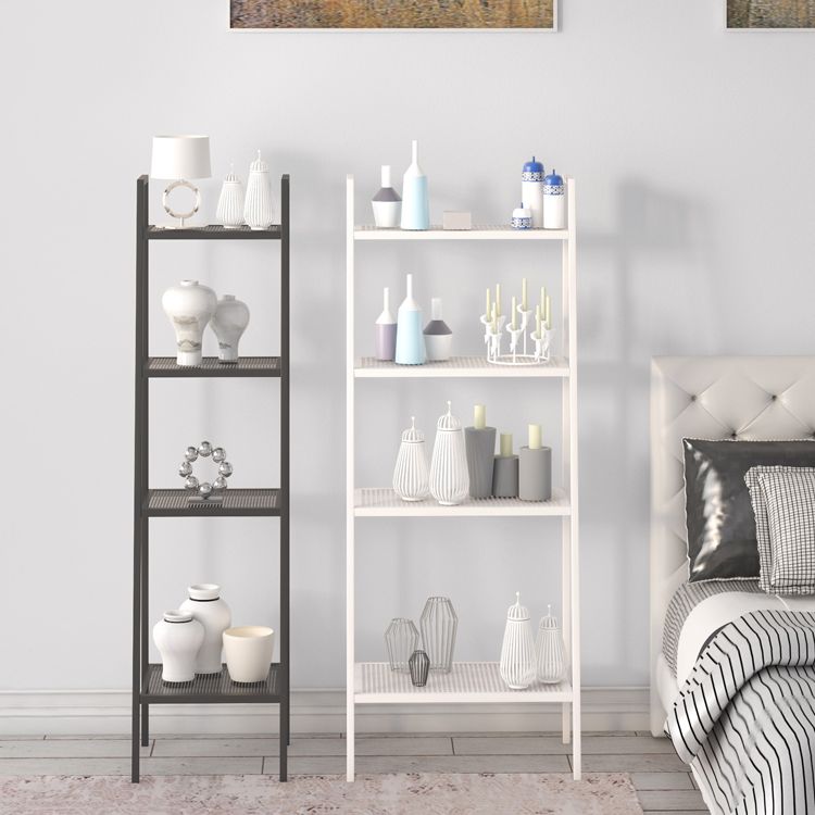 Scandinavian Open Ladder Bookshelf Metal Bookcase for Living Room Clearhalo 'Bookcases' 'furn' 'furn_bookcases' 'Furniture' 'furniture_bookcases' 'Office Furniture' 1200x1200_39e45c76-df6c-4bb2-b842-d0cfa7f62d40