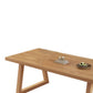 Simplicity Style Dinette Table Rectangle Solid Wood Dinner Table in Brown Clearhalo 'Dining Tables & Seating' 'Dining Tables' 'dining_table' 'furn' 'furn_dining_table' 'Furniture' 'Kitchen & Dining Furniture' 1200x1200_39e9eae3-3dad-453c-92b6-ff7fa79d4954