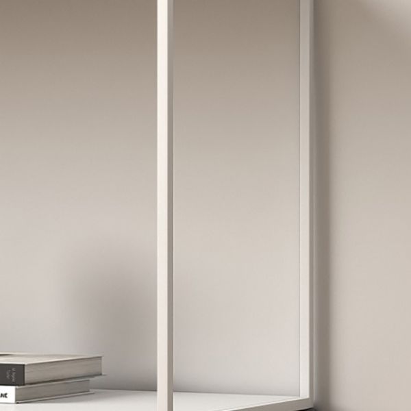 Tavolo da console in metallo moderno su ripiani di divano per soggiorno per soggiorno per soggiorno