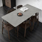 Medieval Modern Sintered Stone Table Rectangle Grey Dining Table with Wooden 4 Legs Clearhalo ' dining_table' 'Dining Tables & Seating' 'Dining Tables' 'furn' 'furn_dining_table' 'Furniture' 'furniture_dining_table' 'Kitchen & Dining Furniture' 'kitchen&dining_furn' 'kitchen' 'kitchen_dining_table' 1200x1200_39ee1021-e3fa-48cb-b66d-7162cd2b65f2