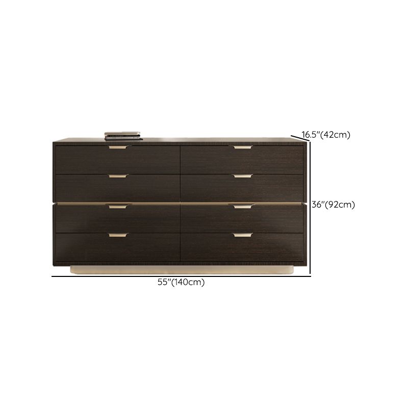 16.38-inch Width Storage Chest Modern Storage Chest Dresser with 3/8/5 Drawers Clearhalo 'Bedroom Furniture' 'Dressers & Chests' 'dressers_chests' 'furn' 'furn_dressers_chests' 'Furniture' 1200x1200_39ef9c09-32dc-4722-b054-279097647f5a