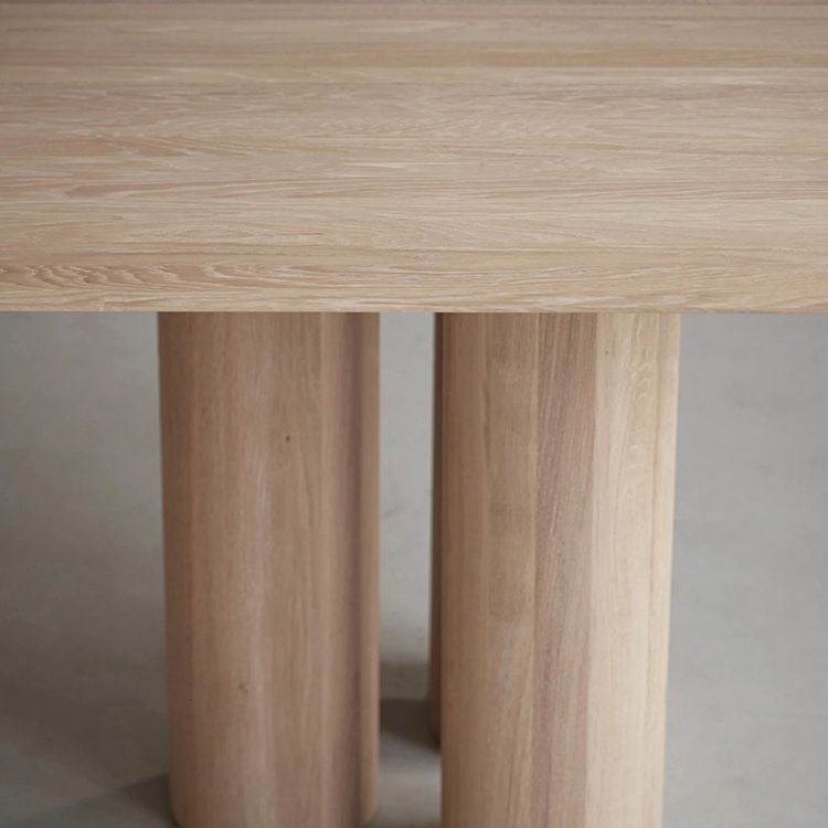 Rectangle Simplicity Dining Table Solid Wood Fixed Table for Kitchen Clearhalo ' dining_table' 'Dining Tables & Seating' 'Dining Tables' 'furn' 'furn_dining_table' 'Furniture' 'furniture_dining_table' 'Kitchen & Dining Furniture' 'kitchen&dining_furn' 'kitchen' 'kitchen_dining_table' 1200x1200_39f26e73-a1cb-42c9-b0a4-72bf23ad1702