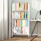 Contemporary Etagere Metal Book Shelf Vertical Shelves Included Shelf Bookcase for Home