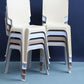 Contemporary Style Plastic Dining Armless Chair Solid Back Dining Chairs for Home Clearhalo ' kitchen&dining_furn' 'Dining Chairs' 'Dining Tables & Seating' 'dining_chair' 'furn' 'furn_dining_chair' 'Furniture' 'furniture_dining_chair' 'Kitchen & Dining Furniture' 'kitchen' 1200x1200_39f2fc02-6d0f-4cdf-b382-6e3511b27514