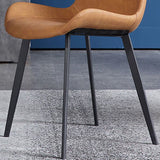 Industrial Style Side Chair Metal Solid Back Dining Room Chair for Kitchen Clearhalo 'Dining Chairs' 'Dining Tables & Seating' 'dining_chair' 'furn' 'furn_dining_chair' 'Furniture' 'Kitchen & Dining Furniture' 1200x1200_39f61307-a826-46cb-a996-7bd8d575d9bc