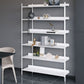 12.60 "W boekenkast hedendaagse stijl open back -boekenplank voor thuiskantoor