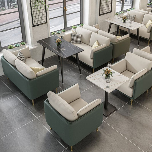 Cuscinetti glam cuscino braccio top furx in pelle divano stazionario per soggiorno