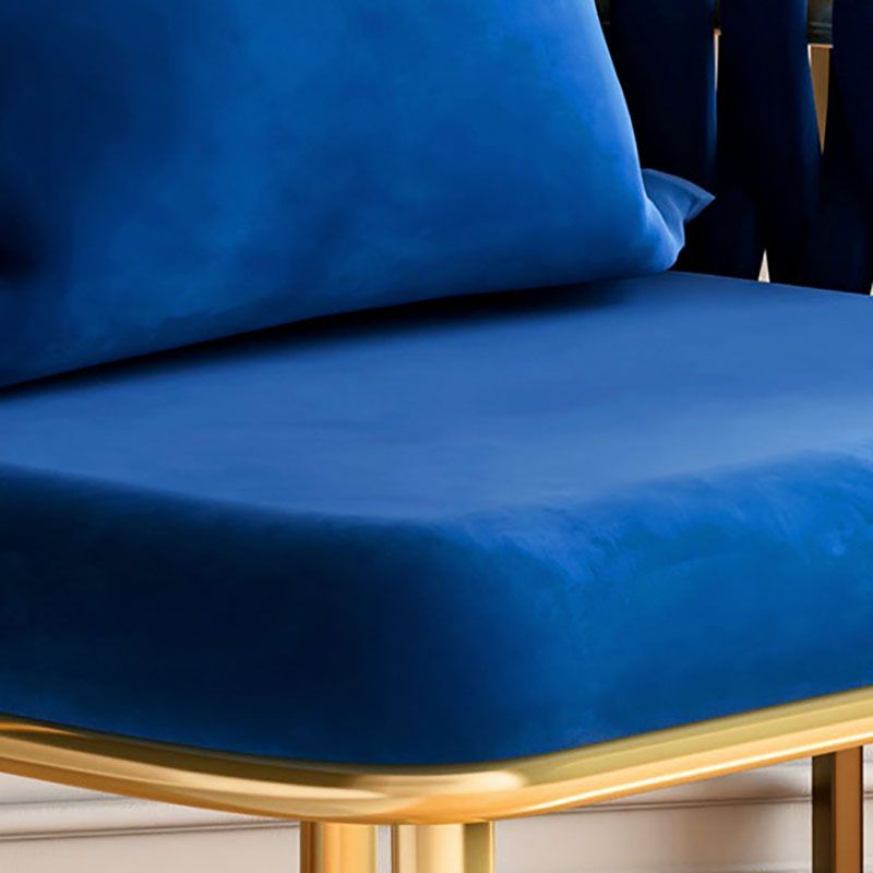 Scandinavian Design Fabric Dining Side Chairs Solid Back Dining Side Chair Clearhalo ' kitchen&dining_furn' 'Dining Chairs' 'Dining Tables & Seating' 'dining_chair' 'furn' 'furn_dining_chair' 'Furniture' 'furniture_dining_chair' 'Kitchen & Dining Furniture' 'kitchen' 1200x1200_39fab062-3944-4700-8dab-4fbcdb73f9f9