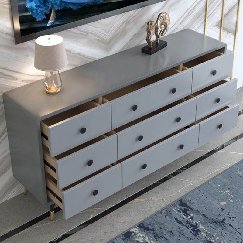 木製のアクセントチェスト15.74 "幅6/9の引き出し付き標準胸部