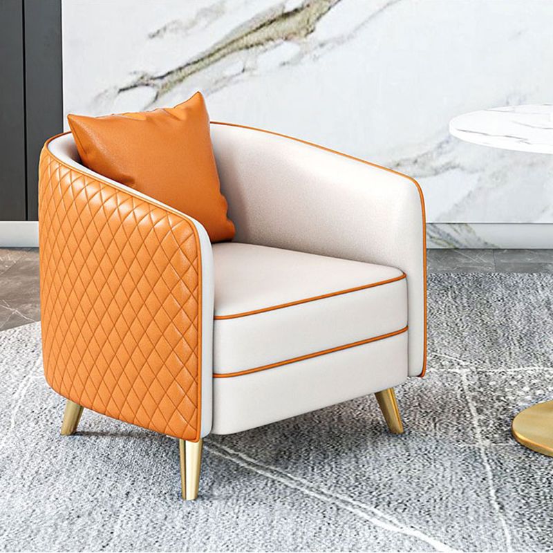 Faux Leather Contemporary Standard Sofa Sloped Arm Sofa for Living Room Clearhalo 'furn' 'furn_sofas' 'Furniture' 'Living Room Furniture' 'Sofa' 'sofas' 1200x1200_39fc2836-ceb1-4007-aa5a-7c26874711d2