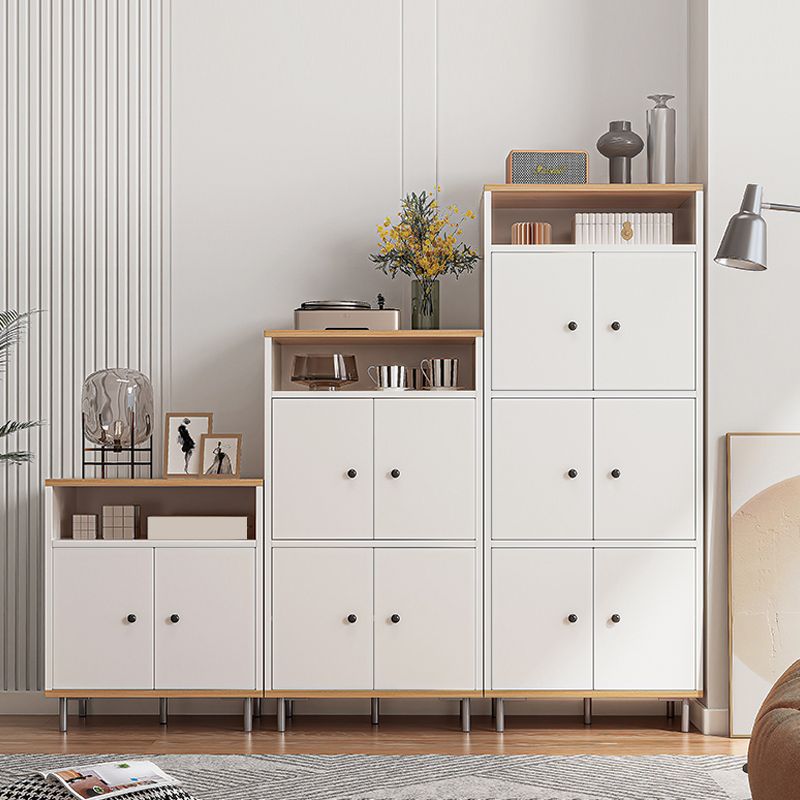 Horizontale houten combo dressoir eigentijdse borst met deur