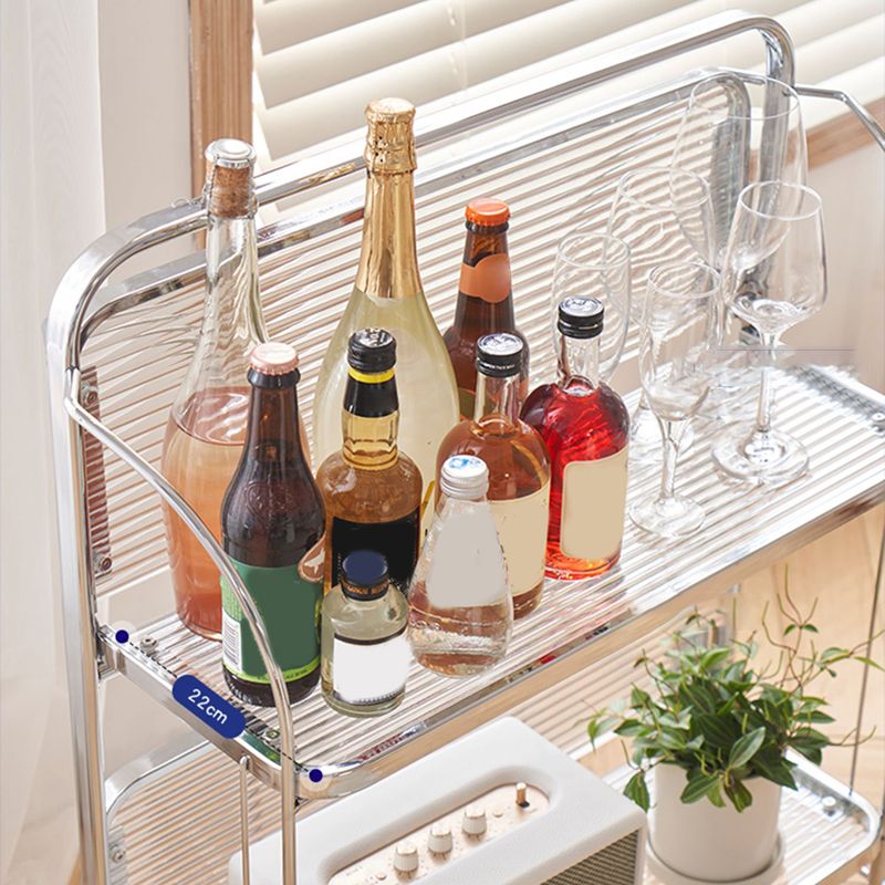 Modern Clear 23.6" End Table Rectangular Glass Side Table with Shelf Clearhalo 'Coffee & Accent Tables' 'End & Side Tables' 'end_side_tables' 'furn' 'furn_end_side_tables' 'Furniture' 'Living Room Furniture' 1200x1200_39fdf847-b46d-475f-8ac6-b7aefd1fa396