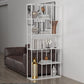 Minimalist Style Open Shelve Bookcase in Metal Material Shelves Clearhalo 'Bookcases' 'furn' 'furn_bookcases' 'Furniture' 'furniture_bookcases' 'kitchen' 'kitchen_bookcases' 'Living Room Furniture' 'Office Furniture' 1200x1200_39ffba77-e624-4c57-b6f9-f52f1df3fde0