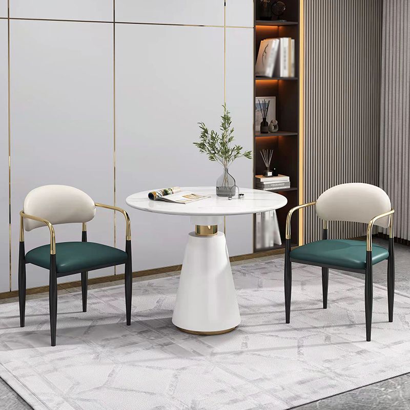 Sintered Stein Esstisch Moderner Esstisch mit Sockelbasis