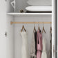 Bedroom Hinged Door Storage Cabinet Manufactured Wood French Country Cabinet with Drawers Clearhalo 'Armoires & Wardrobes' 'armoires_wardrobes' 'Bedroom Furniture' 'furn' 'furn_armoires_wardrobes' 'Furniture' 1200x1200_3a03fff7-dcff-441f-801a-528437aa4a47