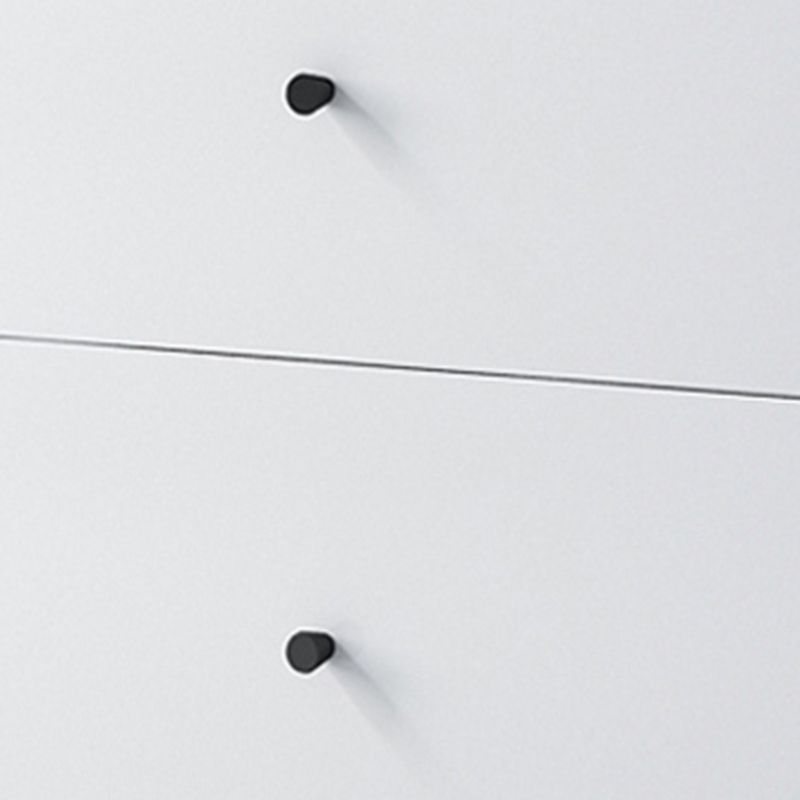 Cassettiera contemporanea da 13,65 pollici di larghezza con 4/7 cassetti