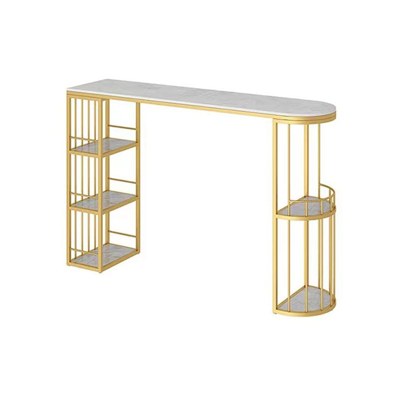 Industrial Bar Table Set 1/3 Pieces Stone Table and Stool Set