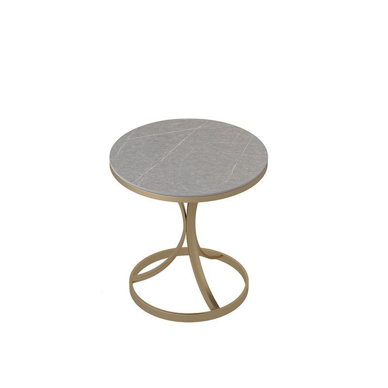 Modern Faux Marble Top End Table 21.6 "Tall Pedestal End Table Clearhalo 'Coffee & Accent Tables' 'End & Side Tables' 'end_side_table' 'end_side_tables' 'furn' 'furn_end_side_tables' 'Furniture' 'furniture_end_side_table' 'Living Room Furniture' 1200x1200_3a0c77d2-8d3f-4e2e-9a1e-f63c77977298