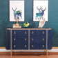 Wood Sideboard Contemporary Style Side Board for Dining Room
