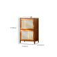 Water Resistant Storage Cabinet Glass Paned Standard Cabinet Clearhalo 'Cabinets & Chests' 'cabinets_chests' 'furn' 'furn_cabinets_chests' 'Furniture' 'Living Room Furniture' 1200x1200_3a0e0742-9eda-4927-b4ce-e0e1ea9e0540