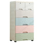 Armoire de rangement contemporaine avec des jambes Armoire non conservatrice en plastique
