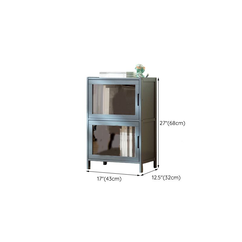 Modern Accent Cabinet with Doors and Straight Legs for Living Room Clearhalo 'Cabinets & Chests' 'cabinets_chests' 'furn' 'furn_cabinets_chests' 'Furniture' 'Living Room Furniture' 1200x1200_3a10ee23-374c-4c76-a82d-6914a1927321