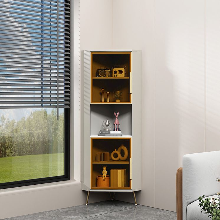 Glam Glam Doors Buffet Server MDF e scaffalatura regolabile in pietra buffet