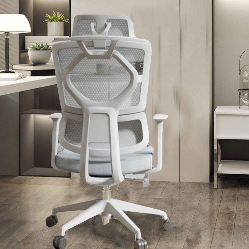 Fixed Arms Desk Chair Adjustable Seat Height Chair with Breathable Back Clearhalo 'furn' 'furn_office_chair' 'Furniture' 'Office Chairs' 'Office Furniture' 'office_chair' 1200x1200_3a147822-4ec9-4b60-9c2a-9931b40fb4a4