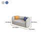 Faux lederen sofa smoking armbank met strakke rug voor appartement