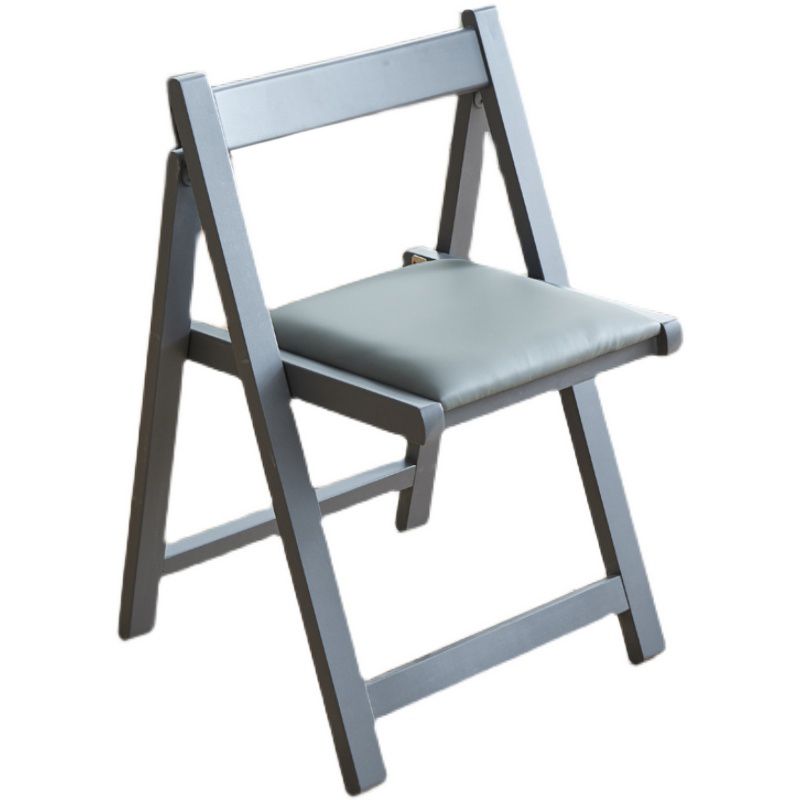 Nordic Style Wood Chair Open Back Dining Side Chair for Dining Room in Gray Clearhalo 'Dining Chairs' 'Dining Tables & Seating' 'dining_chair' 'furn' 'furn_dining_chair' 'Furniture' 'furniture_dining_chair' 'Kitchen & Dining Furniture' 1200x1200_3a172b7a-0f6e-4d52-9c0e-097042868031