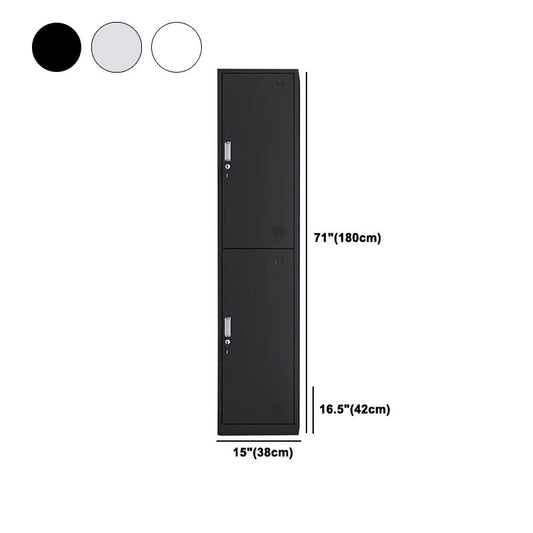 Armate di guardaroba in metallo contemporaneo Armata a cerniera del guardaroba per casa