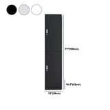 Armate di guardaroba in metallo contemporaneo Armata a cerniera del guardaroba per casa