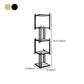 Glam Style Open Bookshelf Vertical Shelf Bookcase for Home Office Clearhalo 'Bookcases' 'furn' 'furn_bookcases' 'Furniture' 'furniture_bookcases' 'Office Furniture' 1200x1200_3a19148d-1c9d-4a57-9dc8-ced301bec5e8