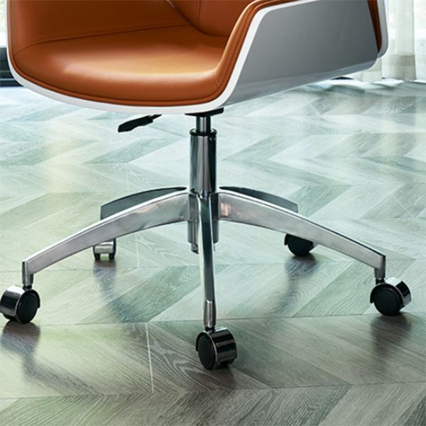 High Back Executive Chair Contemporary Armless Chair with Wheels Clearhalo 'furn' 'furn_office_chair' 'Furniture' 'Office Chairs' 'Office Furniture' 'office_chair' 1200x1200_3a199cdd-b6c6-4f5e-86a8-e77d5f4431b7