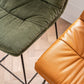 Scandinavian Matte Finish Upholstered Barstool Footrest Coffee Shop Stool Clearhalo 'Bar Furniture' 'Bar Stools' 'bar_stools' 'furn' 'furn_bar_stools' 'Furniture' 'furniture_bar_stools' 'Kitchen & Dining Furniture' 1200x1200_3a1ebd2f-9422-42ff-a28f-21834d5d1634