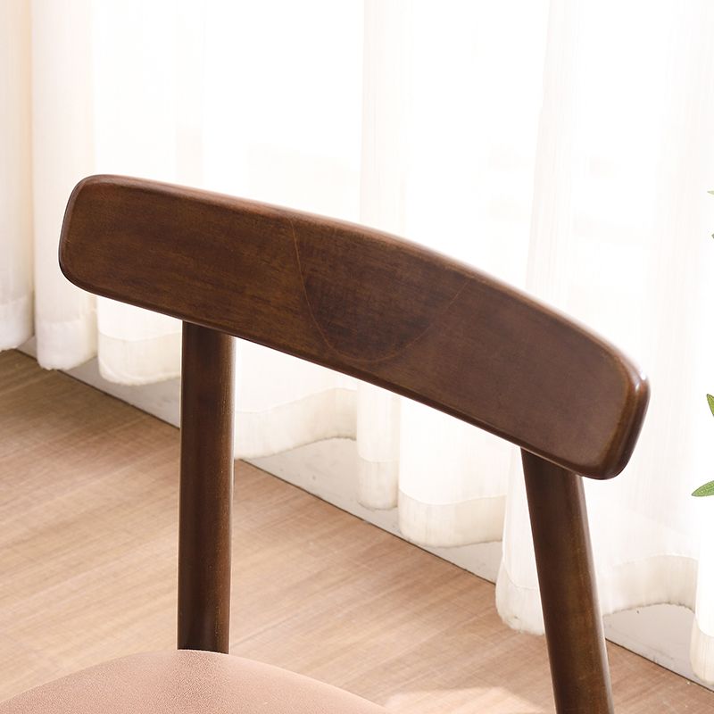 Contemporary Wood Indoor Open Back Side Chair of 18'' Wide Dining Chair Clearhalo ' kitchen&dining_furn' 'Dining Chairs' 'Dining Tables & Seating' 'dining_chair' 'furn' 'furn_dining_chair' 'Furniture' 'furniture_dining_chair' 'Kitchen & Dining Furniture' 'kitchen' 1200x1200_3a22b1f7-aa9b-4a93-bd42-4e039620df98