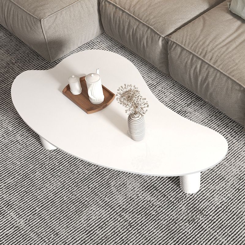 Stone Geometric Contemporary Coffee Table 3 Legs Coffee Table Clearhalo 'Coffee & Accent Tables' 'Coffee Tables' 'coffee_tables' 'furn' 'furn_coffee_tables' 'Furniture' 'Living Room Furniture' 1200x1200_3a24ee6c-7918-4187-8373-e9c7554e7c5a