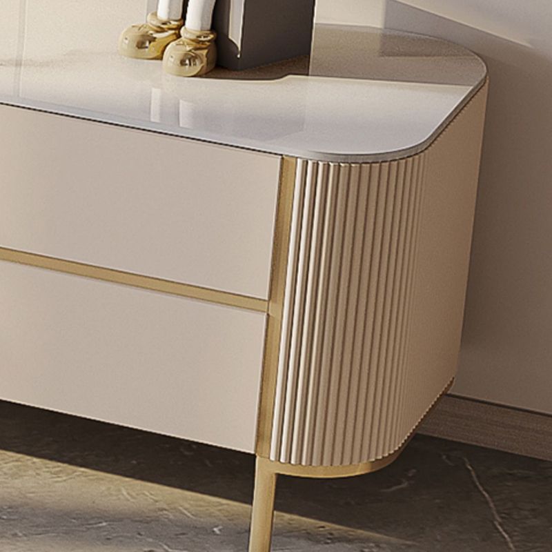 Modern TV Stand Console Stone TV Media Console with 4 Drawers Clearhalo 'furn' 'furn_tv_stands_entertainment_centers' 'Furniture' 'Living Room Furniture' 'TV Stands & Entertainment Centers' 'TV Stands & Media Storage Furniture' 'tv_stands_entertainment_centers' 1200x1200_3a26e949-2c91-4e51-a2e0-0ed5e9f38a3a