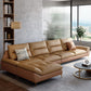 70" Wide Contemporary Sectional Sofa Leather Modular Sectional Clearhalo 'furn' 'furn_sectionals' 'Furniture' 'Living Room Furniture' 'Sectionals' 1200x1200_3a278466-e8b9-4557-82ac-a203fb6e5427