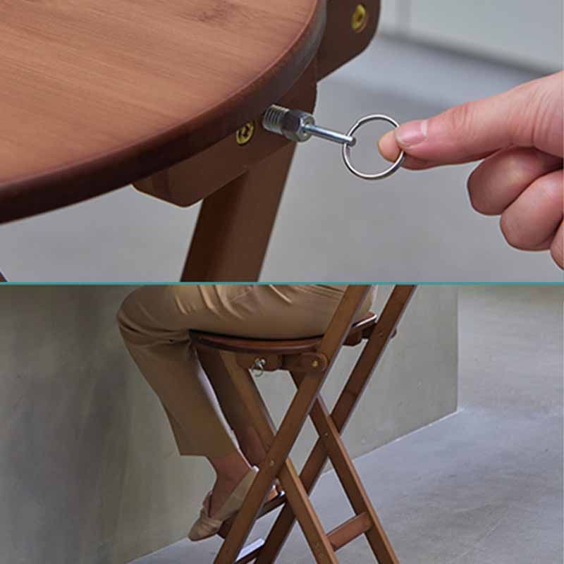 Nordic Style Armless Wood Backrest Barstools Folding Counter Stools, 1 Piece Clearhalo 'Bar Furniture' 'Bar Stools' 'bar_stools' 'furn' 'furn_bar_stools' 'furniture_bar_stools' 'Kitchen & Dining Furniture' 'kitchen&dining_furn' 'kitchen' 'kitchen_furn' Furniture' 1200x1200_3a303d0d-a06b-4f24-a87e-a44f93ecacf0