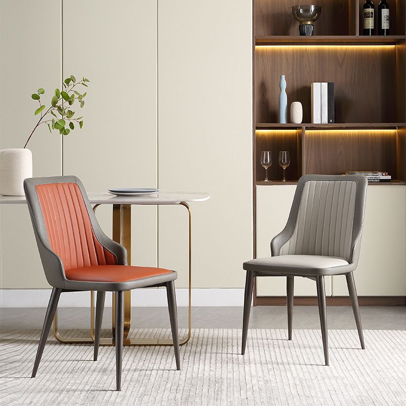 Contemporary Restaurant Parsons Side Chair Upholstered Dining Chair Clearhalo ' kitchen&dining_furn' 'Dining Chairs' 'Dining Tables & Seating' 'dining_chair' 'furn' 'furn_dining_chair' 'Furniture' 'furniture_dining_chair' 'Kitchen & Dining Furniture' 'kitchen' 1200x1200_3a32878c-ec85-40fa-9667-c64698751b5d