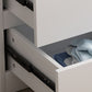 Contemporary Storage Chest Manufactured Wood Dresser , 15.6 Inch W Clearhalo 'Bedroom Furniture' 'Dressers & Chests' 'dressers_chests' 'furn' 'furn_dressers_chests' 'Furniture' 1200x1200_3a36b472-ae22-44ed-9300-fb47b00aec42