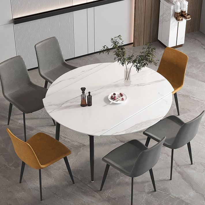 Modern 1/4/5/7 Pieces Dining Set Sintered Stone Top Dining Furniture Clearhalo 'Dining Room Sets' 'Dining Tables & Seating' 'dining_room_set' 'furn' 'furn_dining_room_set' 'Furniture' 'furniture_dining_room_set' 'Kitchen & Dining Furniture' 'kitchen&dining_furn' 'kitchen' 1200x1200_3a371c2e-79d6-4bb6-b8c0-97692ed1812b